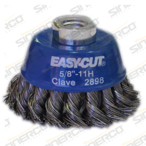 Imagen de CEPILLO COPA TREN. 3X0.020X5/8"-11 AC EASYCUT