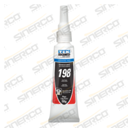 Imagen de SELLADOR DE JUNTAS 198 TEKBOND 50G TUBO APLICADOR ROJO
