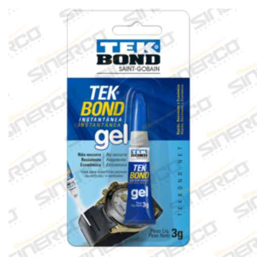 Imagen de ADHESIVO INSTANTÁNEO  TEKBOND INSTANTÁNEA 3G TUBO BLISTER