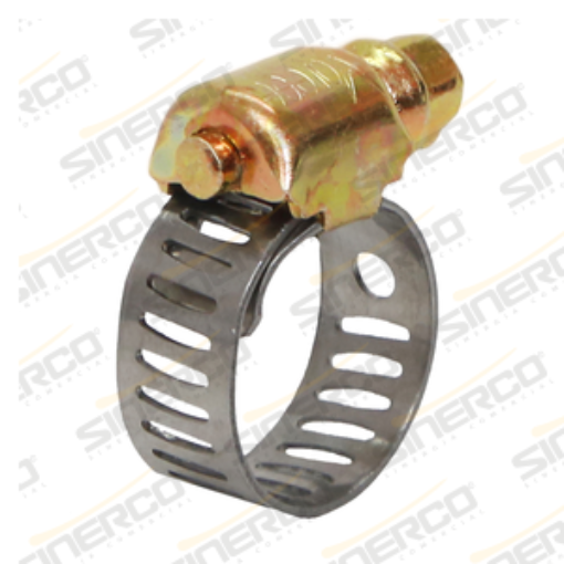 Imagen de ABRAZADERA SINFIN MINI INOX-DORADA #04