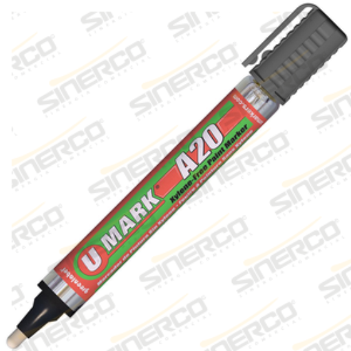 Imagen de MARCADOR PARA METAL A20 U-MARK ALUMINIO