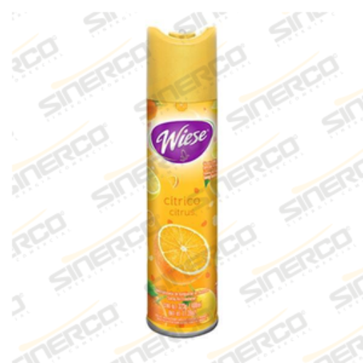 Imagen de WIESE   AROMATIZANTE EN AEROSOL  WIESE 323G / 400ML CODIGO DE BARRAS 7501821511124 AROMA CÍTRICO      