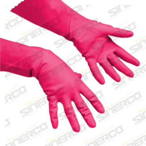 Imagen de VILEDA PRO GUANTES ULTRAPROTECTORES ROJO GDE 8.5-9