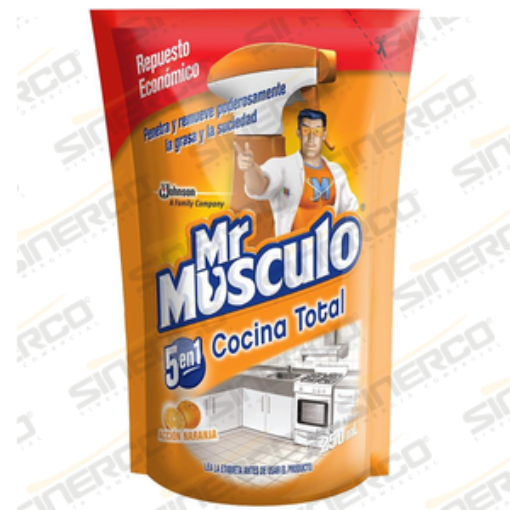 Imagen de MR MUSCULO DESENGRAZANTE DOY PACK 250ML