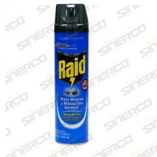 Imagen de INSECTICIDA RAID MATA BICHOS AEROSOL 400ML
