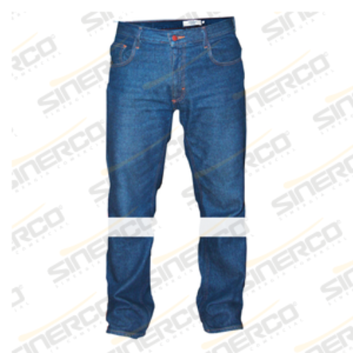 Imagen de PANTALON DE MEZCLILLA AZUL 7OZ. C/REFLEJANTE T 30