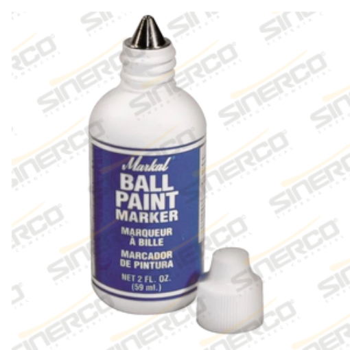 Imagen de MARCADOR AZUL BALL PAINT MARKER MARKAL