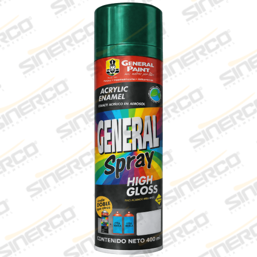 Imagen de PINTURA EN AEROSOL A2352 VERDE METALICO            