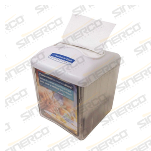 Imagen de KCP 92197 SERVILLETERO UNA X UNA KIMPOP BLANCO